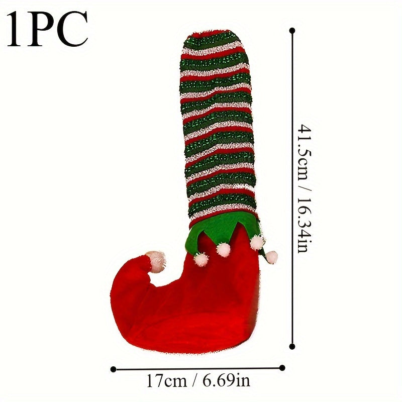 Striped Elf Table & Chair Foot Cover Set