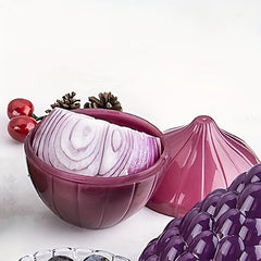 1pc Reusable Onion Storage Containers Keeps Veggies Fresh