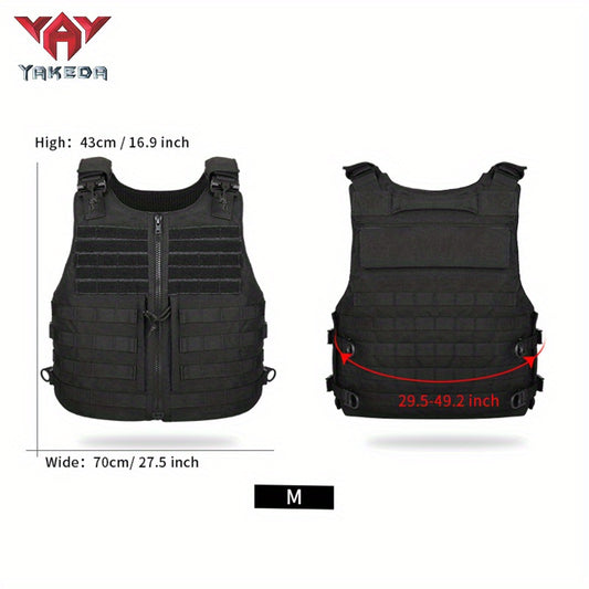 YAKEDA Quick Release Tank Top Vest 1000D Durable & MOLLE Extended System