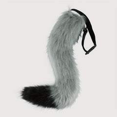 Adjustable Plush Beast Tail for Cosplay Party Props