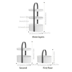 Portable Makeup Organizer Storage Rack Multifunctional Storage Box