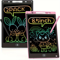 2 Pack 8.5" LCD Writing Board Doodle Board Educational Toy for Boys