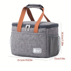 Portable Lunch Box Bag Aluminum Foil Insulation Bento Bag