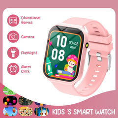 Kids Smart Watch with 18 Games Camera Music Calendar 3 Colors Back to School