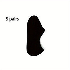 5 Pairs Lightweight Ankle Socks Women's Stockings