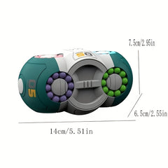 Magic Beans Stress Relief Toy 3D Multifaceted Space Magic Beans Fingertip Puzzle