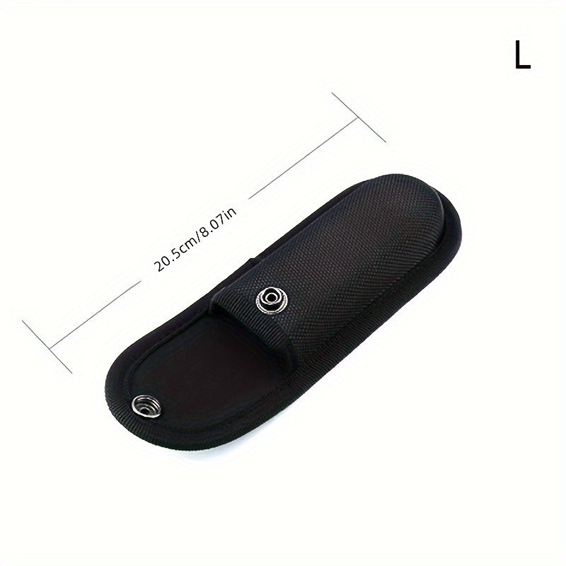 Flashlight Holder Fold Bag Camping Outdoor Pouch Nylon Storage Belt Loop