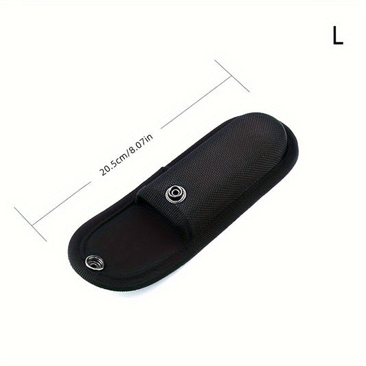 Flashlight Holder Fold Bag Camping Outdoor Pouch Nylon Storage Belt Loop