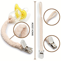 4pcs Pacifier Clips Baby Holder Leash Baby Teething Toy
