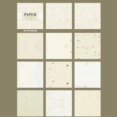 30 Pieces Specialty Paper 11.5x13.7cm for Journal DIY