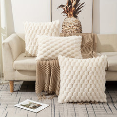 Christmas Throw Pillow Cover for Decorative Sofa Couch Bed - Cozy Soft Design