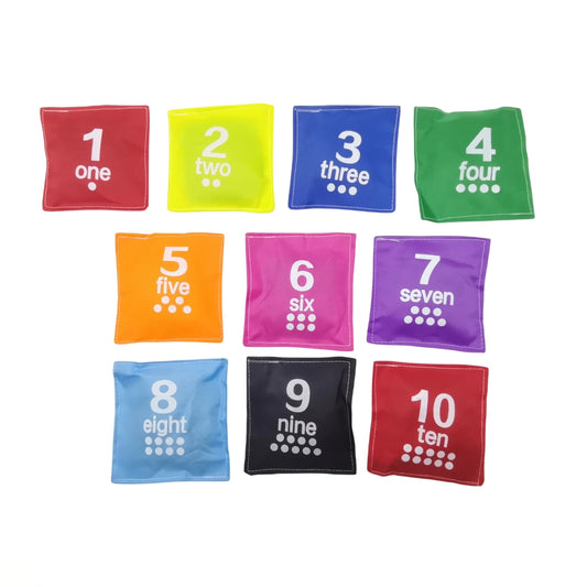 Educational Bean Bags for Toddlers - Preschool Learning Toys
