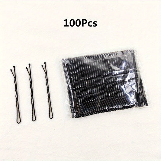 100Pc Bobby Pin Metal Hair Clip Hair Style Making