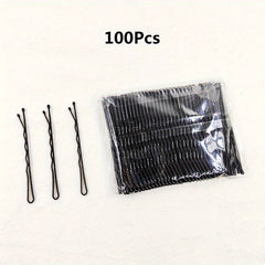 100Pc Bobby Pin Metal Hair Clip Hair Style Making