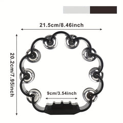 Plastic Tambourines for Adults Flower Shape Percussion Drum