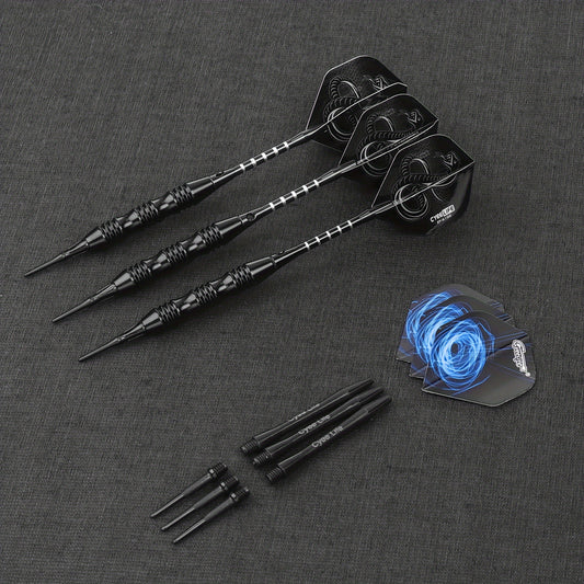 CyeeLife Soft Tip Darts 3pcs Aluminum Shaft Indoor Outdoor Games