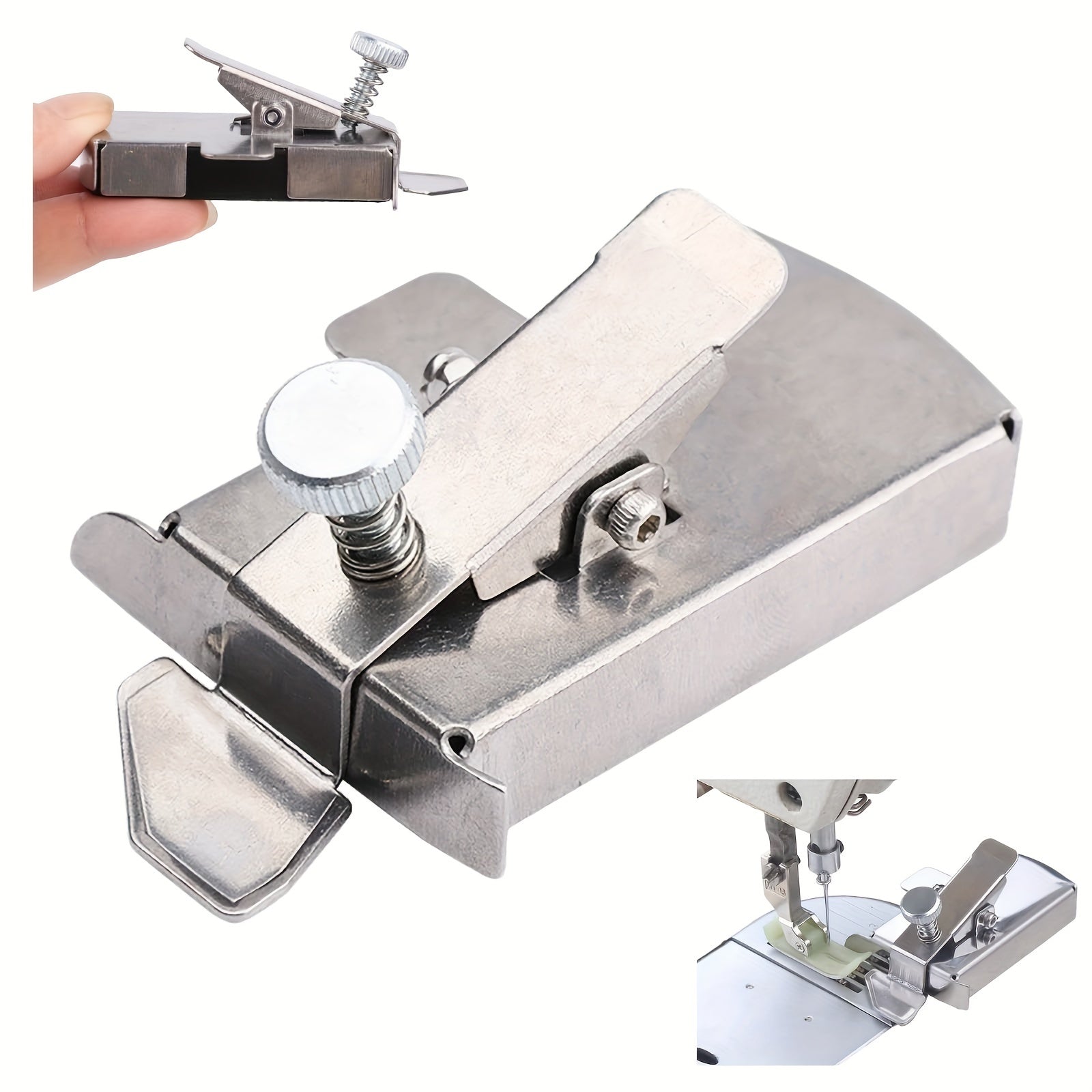 Magnetic Seam Guide Sewing Machine Presser Foot Hemmer