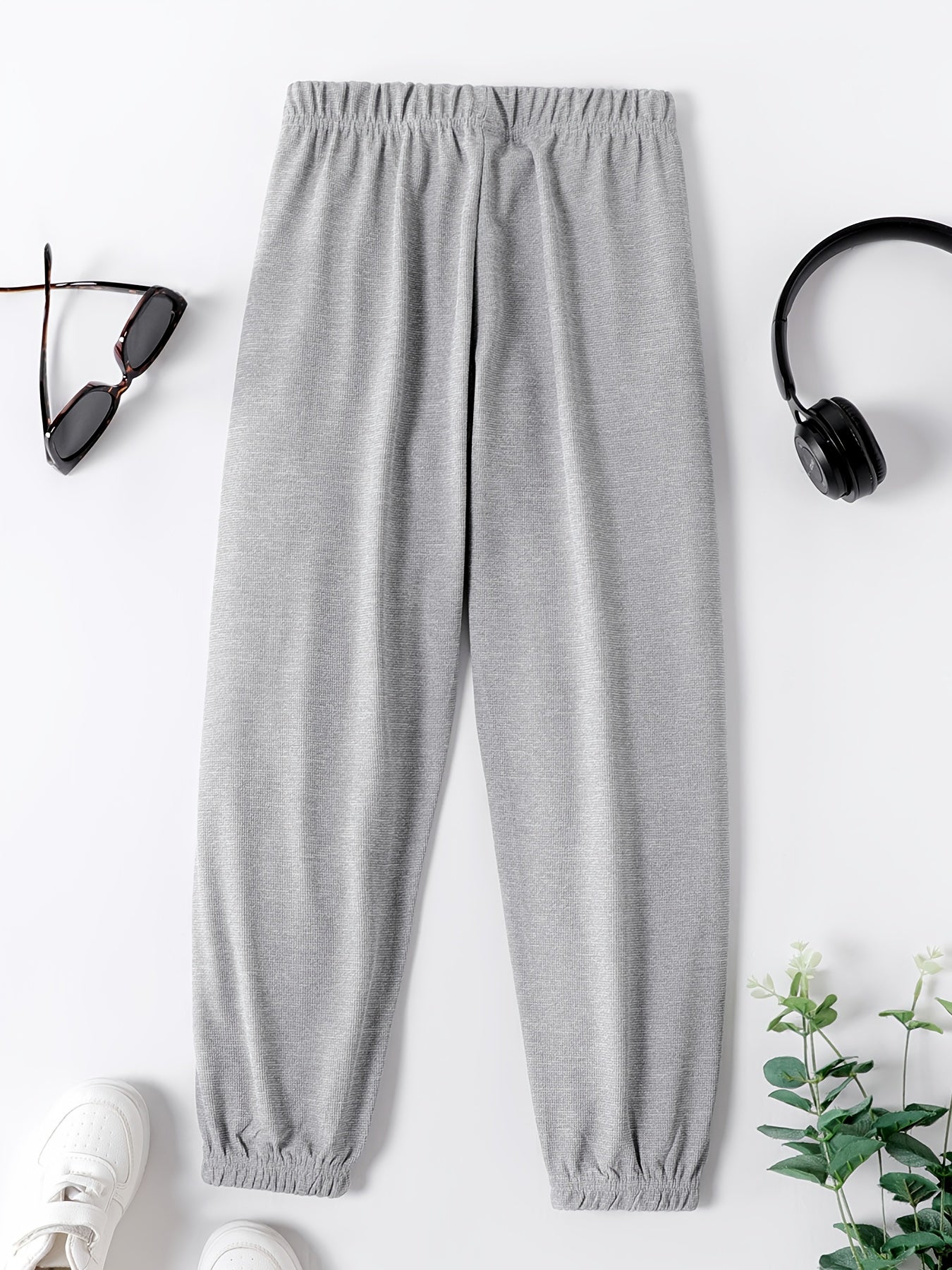 Kid Boy Casual Waffle Textured Elasticized Pants