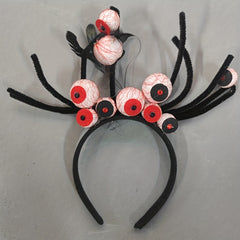 Halloween Ghost Hair Hoop Devil Headband Eyeball Headband