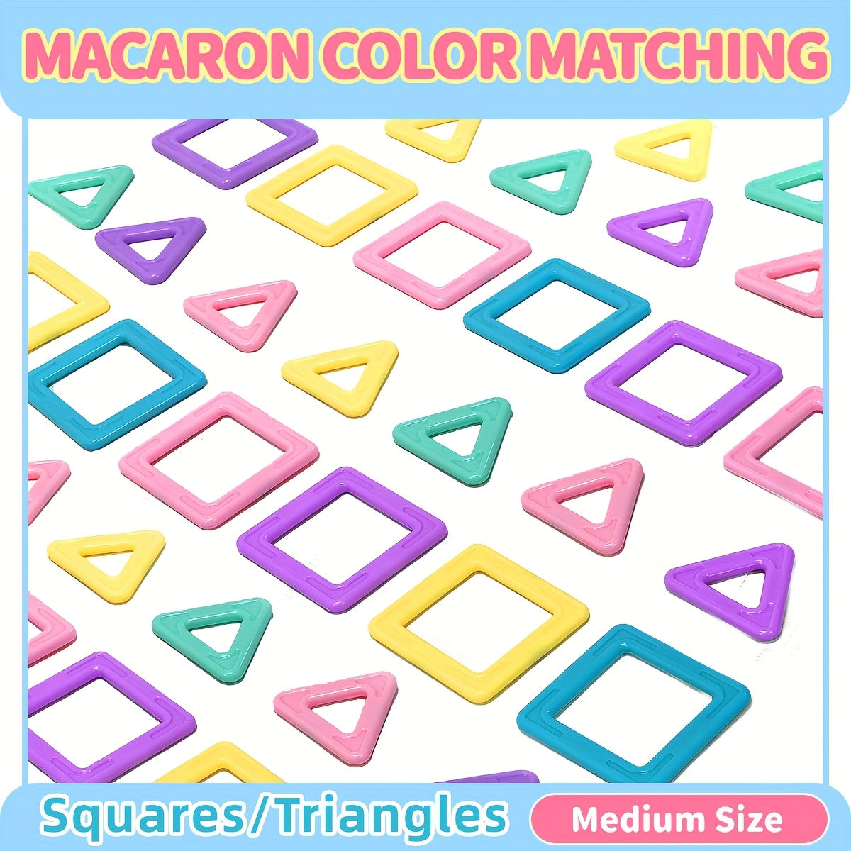 Macaon Magnetic Building Blocks Set Educational Construction Toy