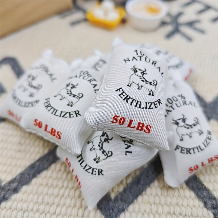 Mini Flour Bag Models for Dollhouses
