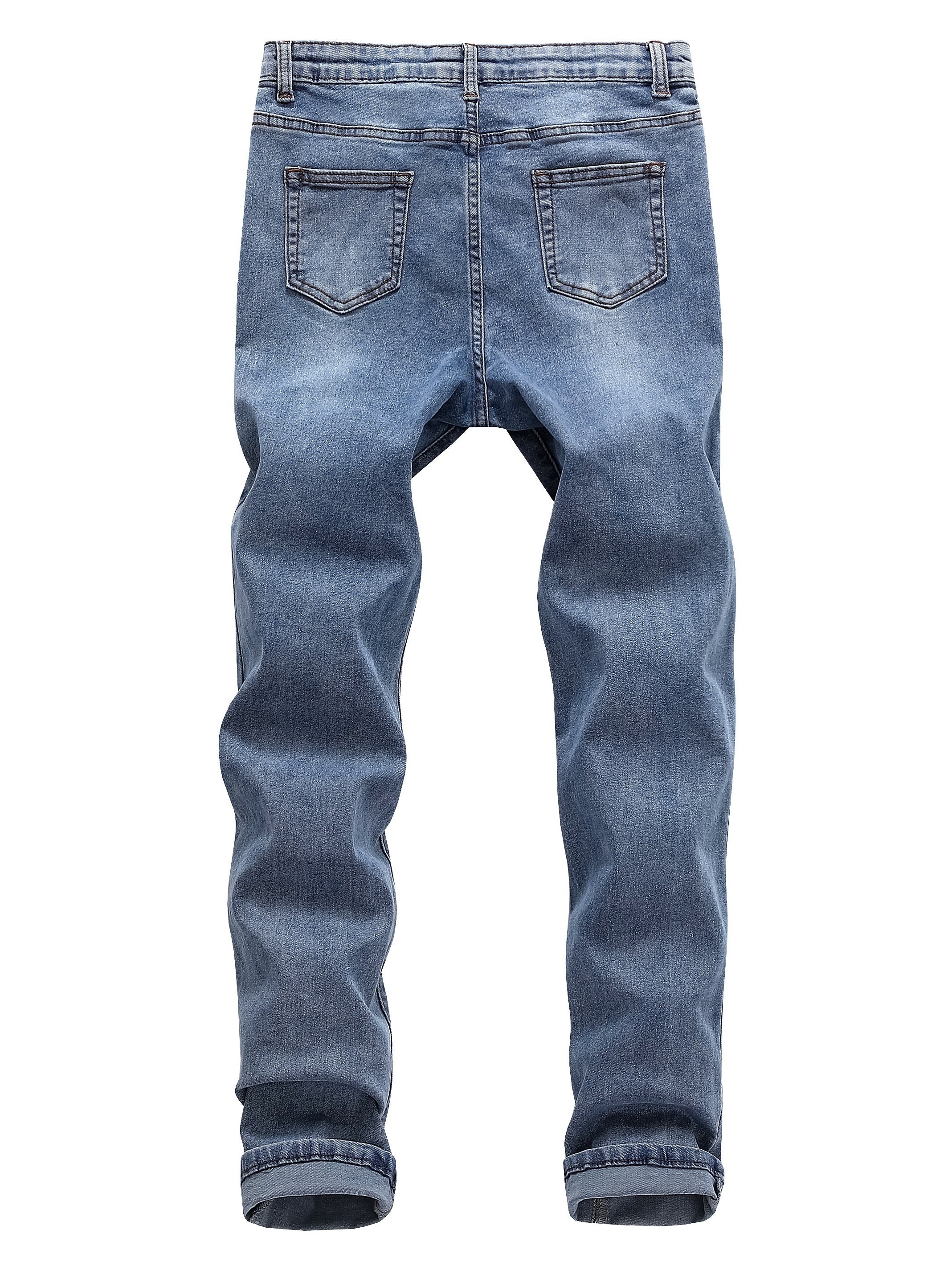 Boys Straight Cut Denim Pants for Spring