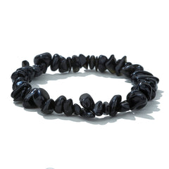 Natural Stone Crystal Gravel Bracelet Citrine Hand String Elastic Bracelet
