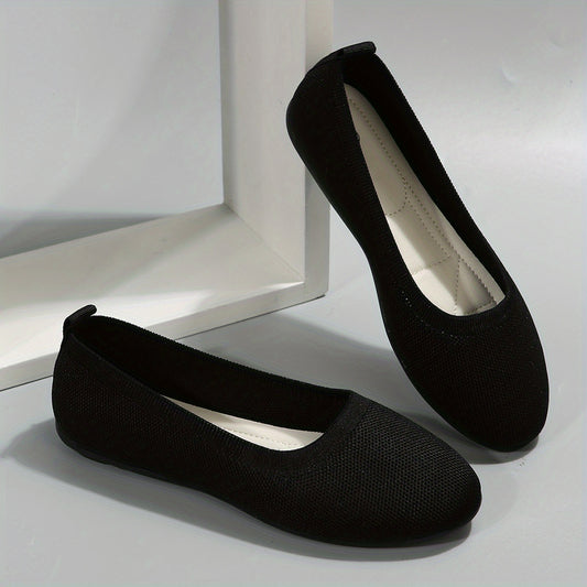 Women's Lightweight Breathable Slip On Flat Shoes