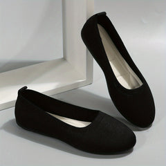 Women's Lightweight Breathable Slip On Flat Shoes