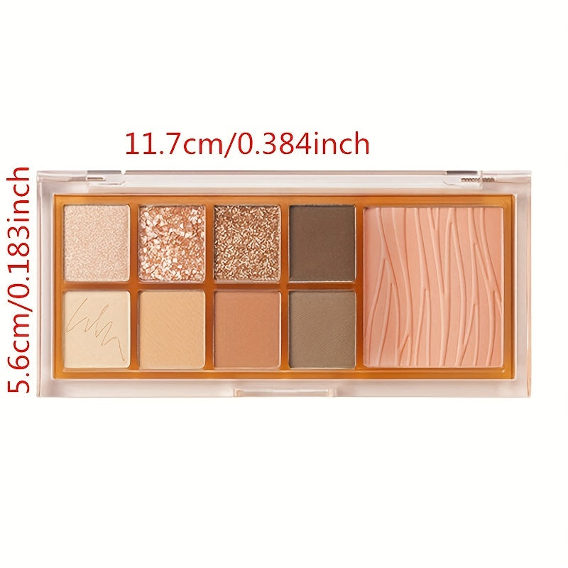 9 Blush Palette Mixed Style Brightening Look Powder