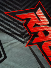 Men's Star & Letter Print Long Sleeve Top for Motorcycling