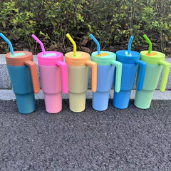 1200ml Stainless Steel Water Bottle with Handle - Leakproof