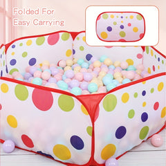Kids Ball Pit Large Pop Up Childrens Ball Pits Tent For Toddlers Playhouse
