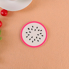 Fruit Shape Silicone Cup Coaster Insulation Pad