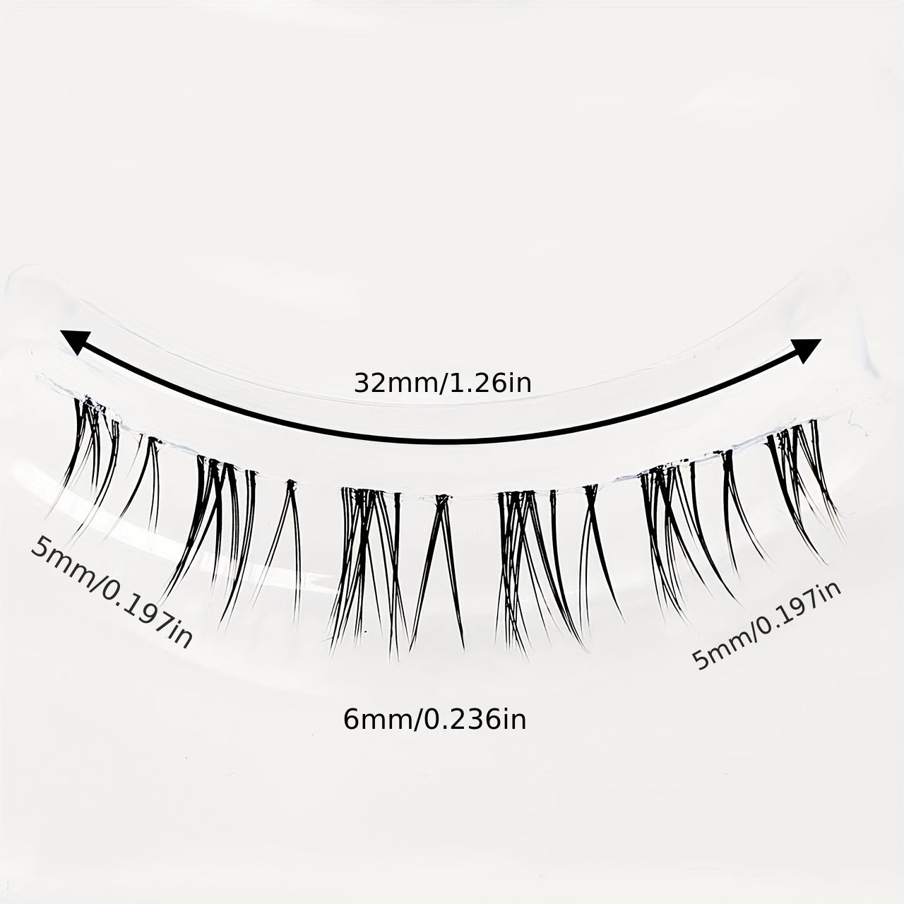 Hand Painted Lower Lashes Full Strip Cosplay False Eyelashes