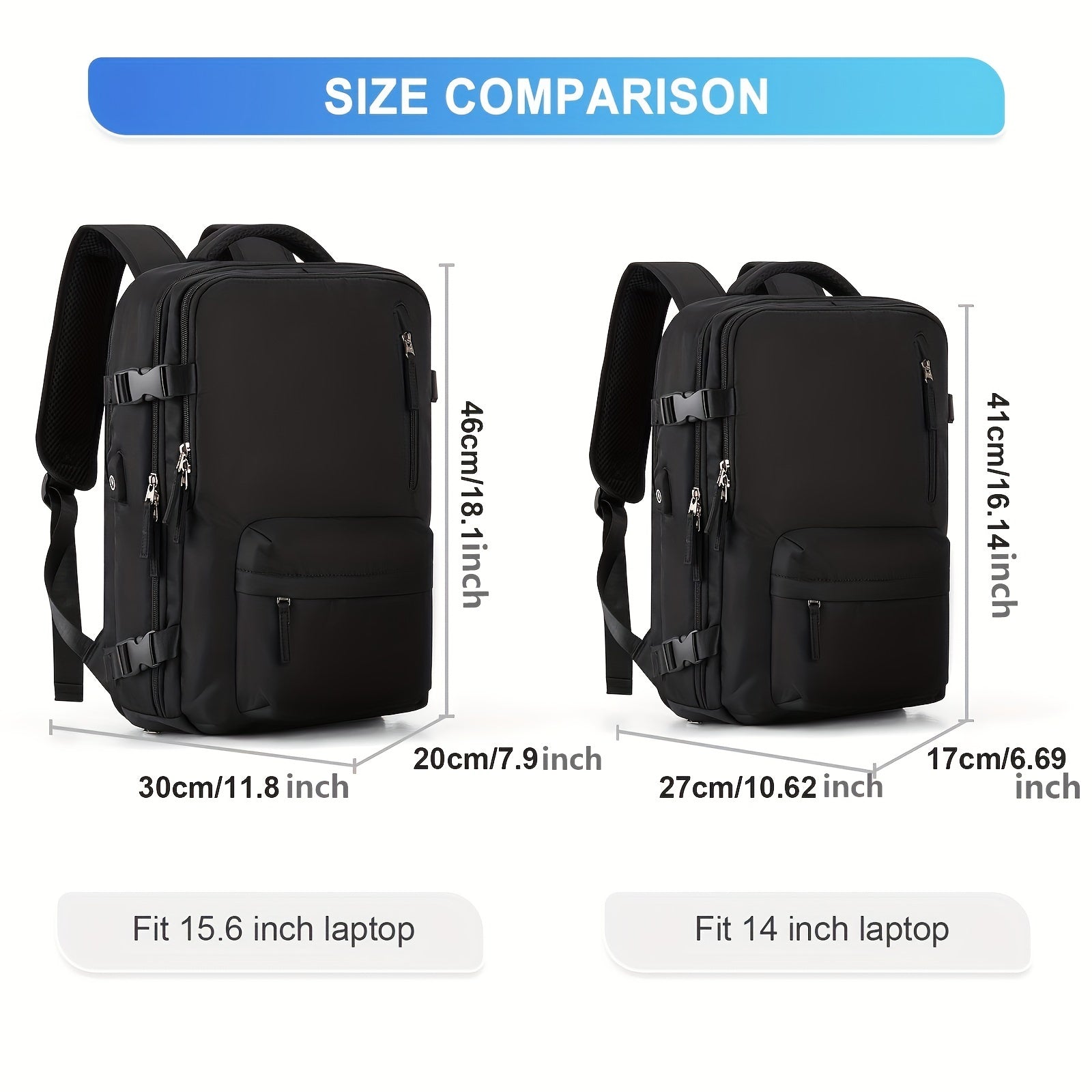 Large Capacity Backpack Business Travel Computer Bag