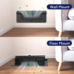 2pcs Floor Vent Covers 10x25.4 cm Air Vent Deflectors for Home Office Ceiling
