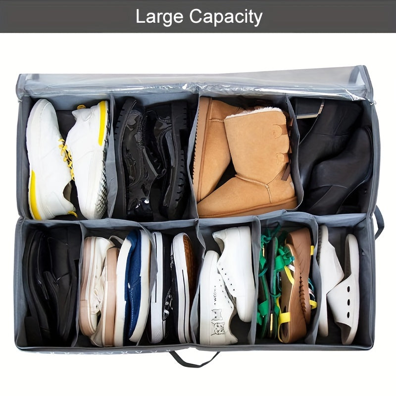 Underbed Storage Bag Clothes Organizer Foldable Container