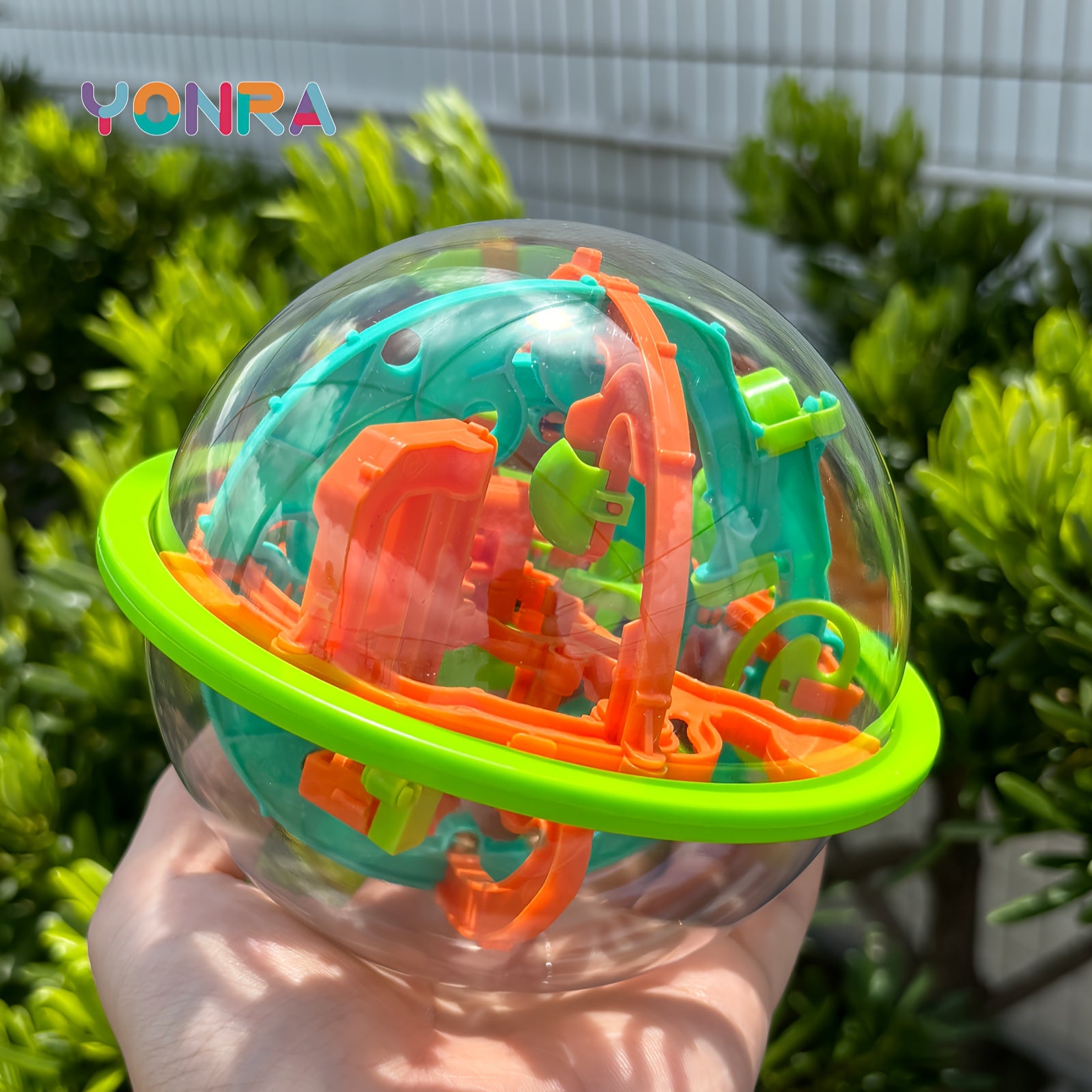 3D Puzzle Ball Brain Game Toys for Kids, Maze Ball with 100 Obstacles