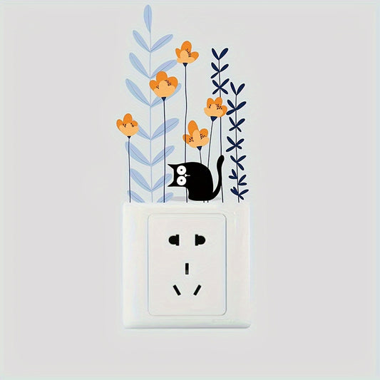 Cat In The Trees Switch Decorative Sticker