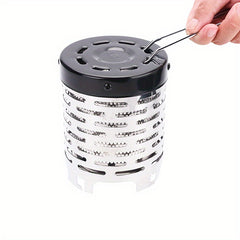 Camping Mini Heating Stove Stainless Steel Grill Hand Warmer