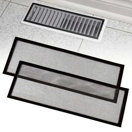 2pcs Floor Vent Cover Air Vent Filters Vent Mesh Covers For Wall Ceiling Floor