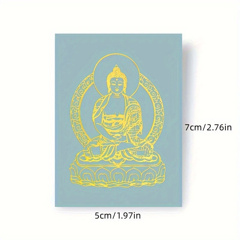 8pcs Guardian God Phone Stickers - Add Faith to Your Device