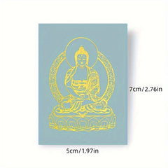 8pcs Guardian God Phone Stickers - Add Faith to Your Device
