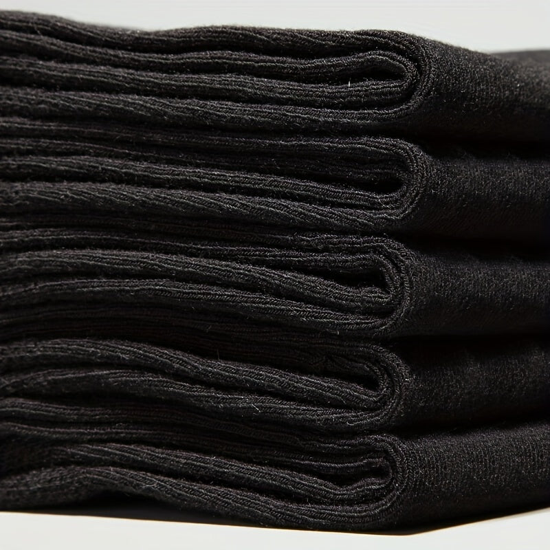 Breathable Men's Casual Socks, Spring/Summer 5 Pairs