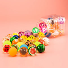 20 Colorful Small Rubber Bouncy Balls Bulk Prizes Birthdays Gift Vending Machine