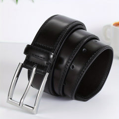 Men's Casual Leather Buckle Belt for Boyfriend's Birthday