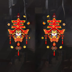 Dragon Year Stickers Colorful Window Decorations