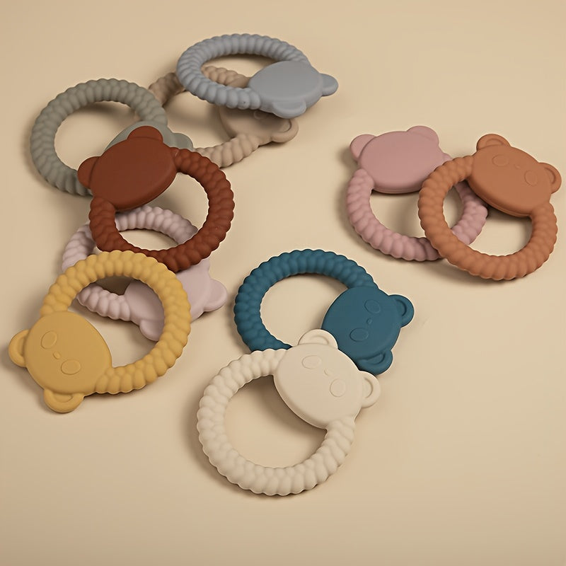 Panda Teether for Babies BPA Silicone Teething Toys Boys & Girls