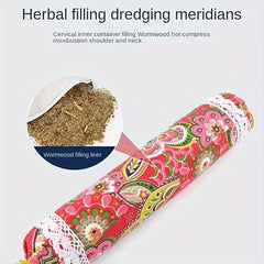 Cloth Wormwood Neck Pillow for Yoga Meditation